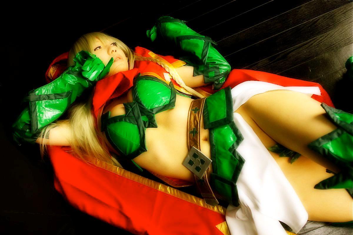 [Cosplay]  Queens Blade  Echidna & Alleyne Vs Tentacles SP2